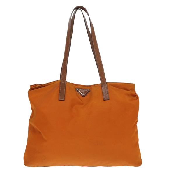Prada Tessuto Orange Synthetic tote - Picture 1 of 10